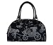 Coach Horse & Carriage Black White Satchel Handbag 14481