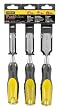 Stanley 16-970 FatMax Short Blade Chisel Set, 3-Piece