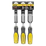 Stanley 16-970 FatMax Short Blade Chisel Set, 3-Piece (Tools & Home Improvement)