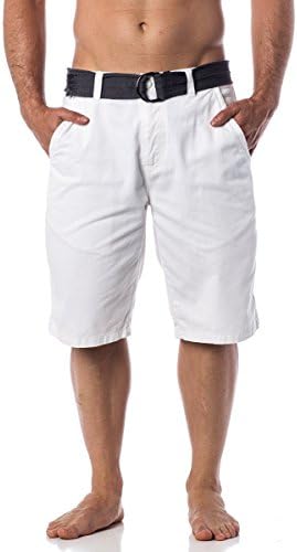 Plugg Young Men's Belted Cargo Shorts