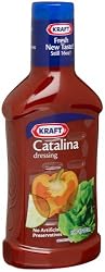 Kraft  Classic Catalina Dressing, 16-Ounce Plastic Bottles (Pack of 6)