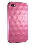 Hard Candy Cases Soft Touch Bubble Slider iPhone 4 Case, Pink (Fits AT&T iP ....