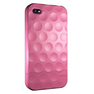 Hard Candy Cases Soft Touch Bubble Slider iPhone 4 Case, Pink