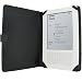 iGadgitz Luxury Black Genuine Leather Case Cover Sleeve for iRiver Story e-Book