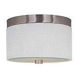 ET2 Lighting E95000-100SN 2 Light Elements Flush Mount Ceiling ET2 Lighting E95000-100SN 2 Light Elements Flush Mount Ceiling