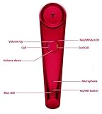 BMS Good Call New Retro style Anti-Radiation Bluetooth wireless handset for bluetooth mobile phones (Red) RS.1299 (63.00% Off) - Amazon