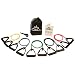 NEW Set of 5 B.M.P. Resistance Bands for Men And Women, Great for Any Home Workout Exercise Including Extreme workouts, Now Includes a 60 Day Money Back Guarantee
