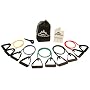 NEW Set of 5 B.M.P. Resistance Bands for Men And Women, Great for Any Home Workout Exercise Including Extreme workouts, Now Includes a 60 Day Money Back Guarantee