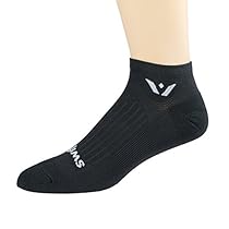 Swiftwick Zero Aspire Socks (Small, Black)

