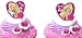 12pc Cupcake Rings--Barbie Fashion Heart