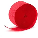 Red Crepe Streamer - 81'