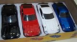 Jada Toys 1/24 Scale Diecast Dub City 1972 Datsun 240z 4 Color Display Box Set
