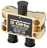 read full review Two Gigahertz Low-Loss RF Splitters for TV & Satellite MKII - 2 Way 2 GigaHertz RF Splitter