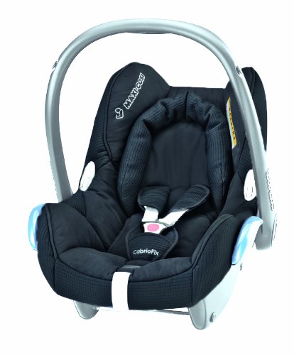 Maxi-Cosi 66505940 - Ersatzbezug f&uuml;r CabrioFix Kinderautositz Gruppe 0+, inklusive Sitzverkleinerer und Gurtpolster, schwarz