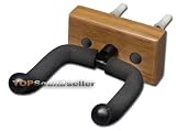 Produkt-Bild: Hochwertiger Gitarren Wandhalter Buche massiv eckig