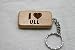 I Love Ull Wooden Keychain