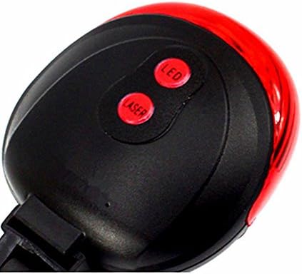 New Bicycle Cycling Laser Tail Light 7 Modes Mountain Bike Alarm Light Back Rear LED Red Light
