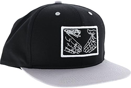 Doom Sayers Snake Shake Skate HAT - Adjustable Black/White/Grey