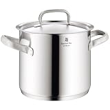 WMF Gourmet Plus 18/10 stainless steel stock pot with lid 20cm/5.3ltr  from WMF UK LTD