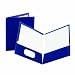 Oxford Laminated Navy 100 Sheet Capacity Two-Pocket Portfolios 25 Count (51743)