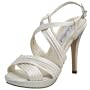 Coloriffics Women's Jada Platform Sandal,Ivory,6.5 M US