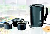 Unold - Bouilloire de voyage 0,5 litre avec accessoires - Puissance 1 000 watts - Modèle 8216