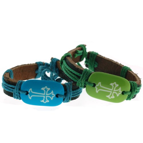 Image #1 of Genuine Dark Leather