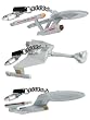 Star Trek Starship Collectible Keychains (Set of 3)