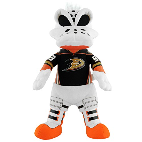 NHL Anaheim Ducks Wild Wing Mascot Plush Doll, 10-Inch, White