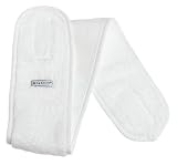 Aquis Microfiber Headband, White (Pack of 6)