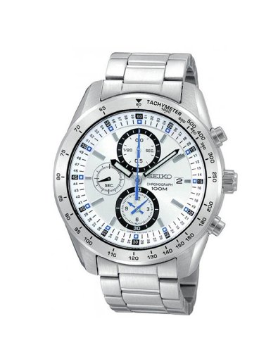 Seiko Herren-Armbanduhr XL Chronograph Edelstahl SNDB51P1 Preisvergleich