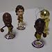 Los Angeles Lakers NBA Champions Mini Bobblehead 4 pack