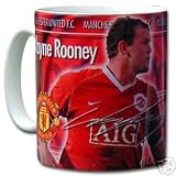 Toys : OFFICIAL MANCHESTER UNITED F.C. WAYNE ROONEY SIGNATURE SERIES CERAMIC MUG