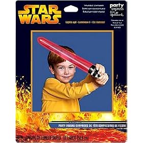 Star Wars Inflatable Light-Up Light Saber 20in