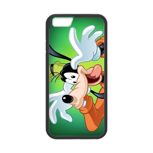 LeonardCustom Protective Hard Rubber Coated Phone Cover Case for iPhone 6 Plus &amp; iPhone 6S Plus, Cartoon Goofy -LCI6PU852