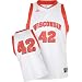 adidas Wisconsin Badgers White Replica Basketball Jersey