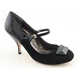 FCUK French Connection AFA8M Black Mary Janes Shoes Womens SZ 10