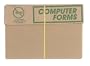 Green Bar Computer Paper 14-7/8 X 8-1/2