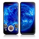 Sony Ericsson W580i Walkman Design Schutzfolie Skin - Blue Giant