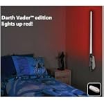 Uncle Milton Star Wars Remote Control Lightsaber Room Light - Darth