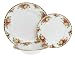 Kitchen & Housewares : Royal Albert Old Country Roses 12-Piece Entertainment Set.