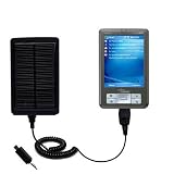 41TqK9Y1GiL. SL160  Solar Powered Rechargeable External Battery Pocket Charger for the Fujitsu Loox 400   uses Gomadic TipExchange Technology