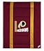 WASHINGTON REDSKINS OFFICIAL LOGO TWIN SIZE JERSEY COMFORTER