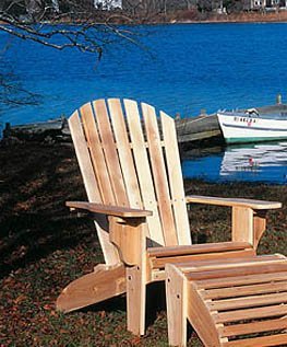 Cedarlooks 040404A Deluxe Adirondack Chair