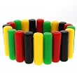Acrylic Rasta Bracelet