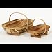 Traditional Garden Trug Baskets (Set of Two)