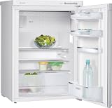 Siemens KT16LPW42 Kühlschrank / A+++ / 85 cm Höhe / 95 kWh/Jahr / 121 L Kühlteil / 16 L Gefrierteil / LED Licht / safetyGlas / weiß