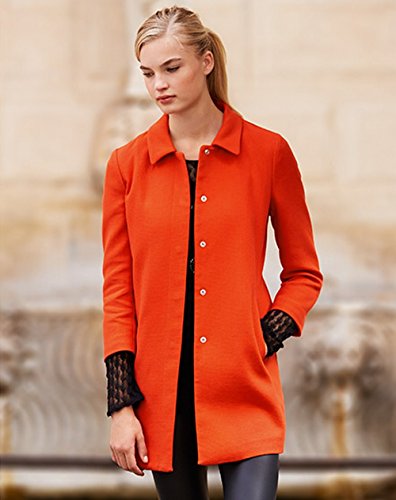 (ユナイテッドカラーズオブベネトン) UNITED COLORS OF BENETTON ステンカラー九分袖コートPJ