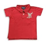 Gold Rush Outfitters - Boys Short Sleeve Polo Shirt, Red