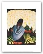 The Flower Seller by Diego Rivera 8"x10" Art Print Poster